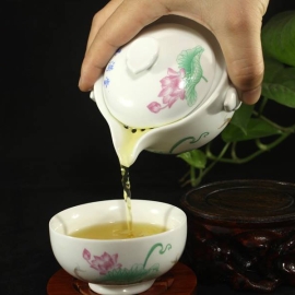 Ấm Sứ Độc Ẩm cao cấp